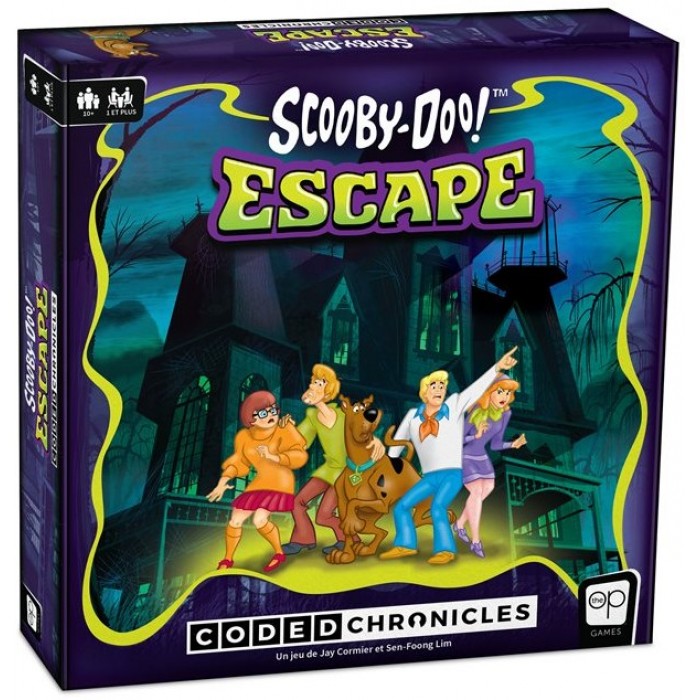 Scooby-Doo Escape est un jeu d'évasion coopératif pour 12 ans et plus - Franc Jeu Repentigny