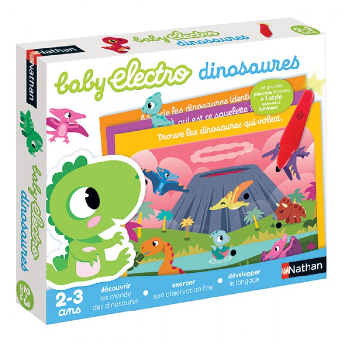 Nathan : Baby Electro - Dinosaures