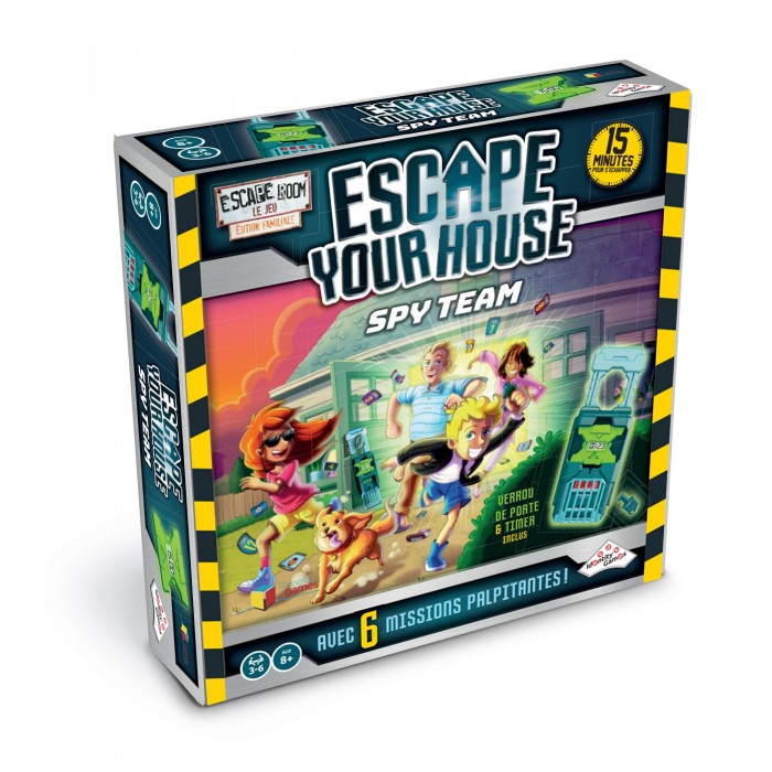 Escape Room le Jeu : Escape your house (Édition Familiale)