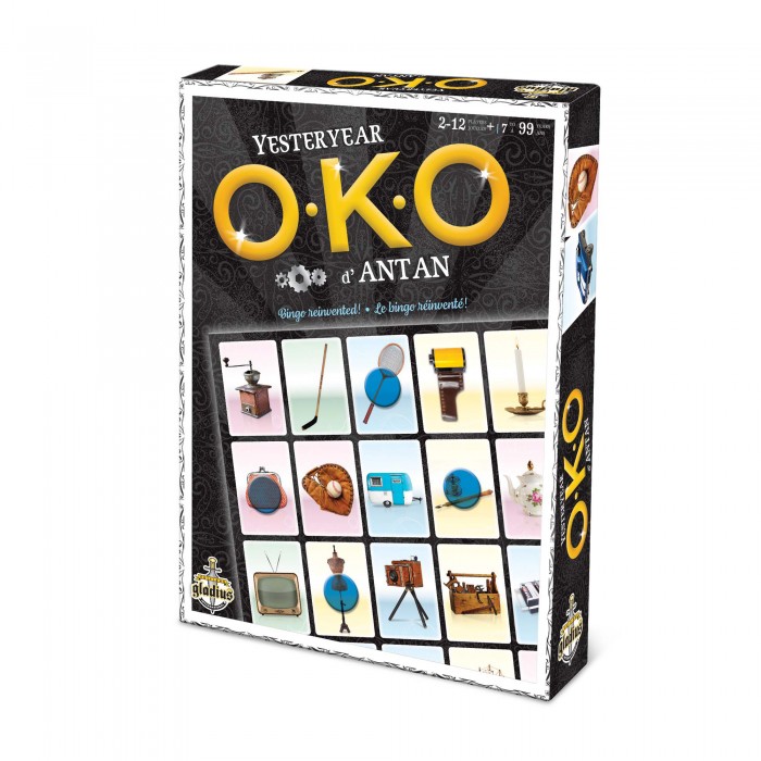  OKO D'Antan est un jeu très simple a jouer en groupe à partir de 7 ans et plus - Franc Jeu Repentigny