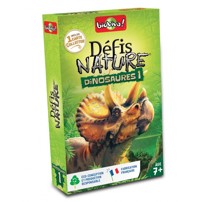 Défis Nature : Dinosaures 1 Vert (Nouvelle Version)