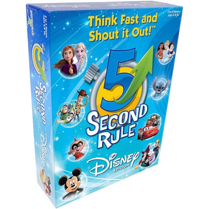 5 second rule - Disney (multi)