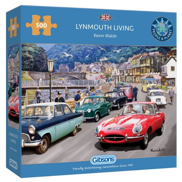 Casse-tête : Lynmouth Living (Kevin Walsh) - 500 pcs - Gibsons