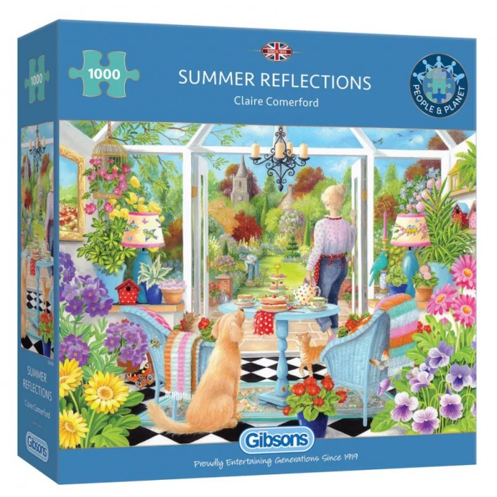 Casse-tête : Summer Reflections (Claire Comerford) - 1000 pcs - Gibsons