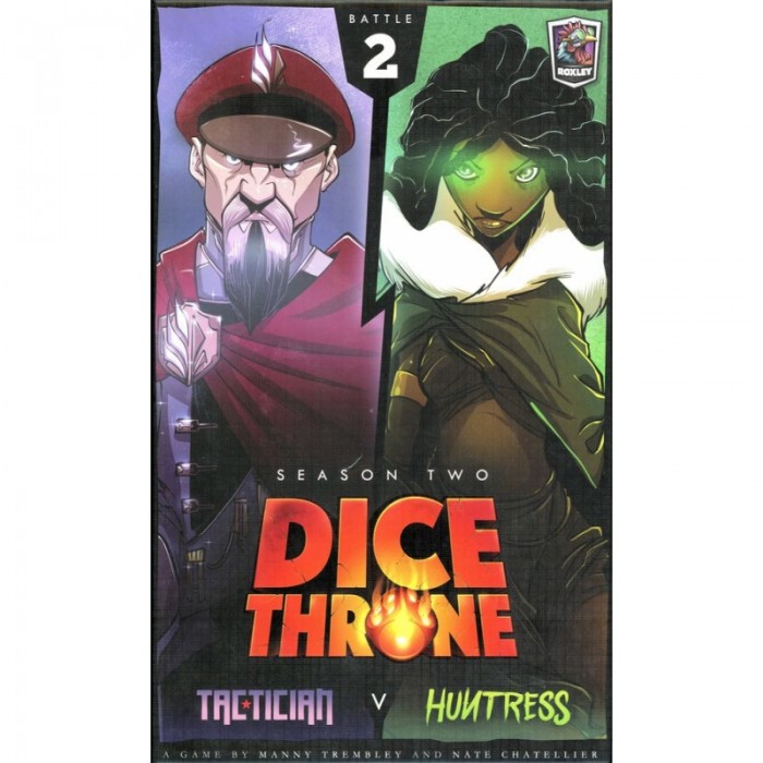 Dice Throne Saison 2 : Combat 2 - Tacticien vs Chasseresse (Fr)