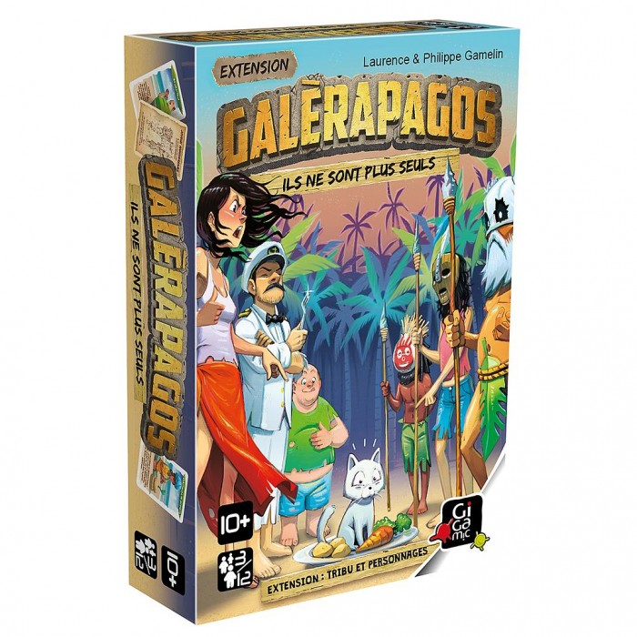 Galèrapagos: Tribu et personnages *extension*