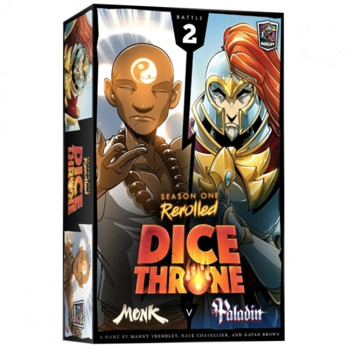 Dice Throne Saison 1 : Combat 2 - Moine vs Paladin (Fr)