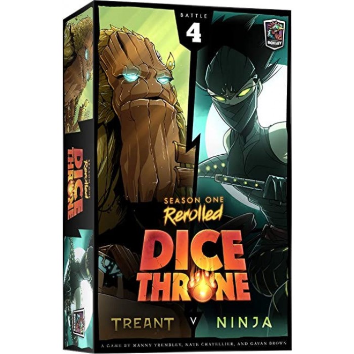 Dice Throne Saison 1 : Combat 4 - Tréant vs Ninja (Fr)
