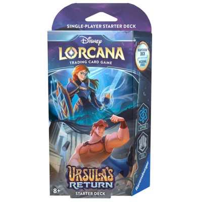 Lorcana - le retour d'Ursula : Deck de démarrage Anna / Hercule (français) 