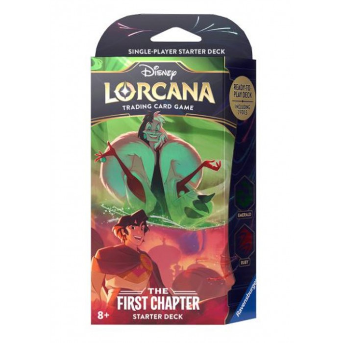 Lorcana - Starter Deck Cruella / Aladdin (Anglais)