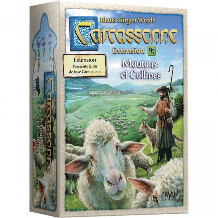 Carcassonne : Extension #9 - Moutons et Collines