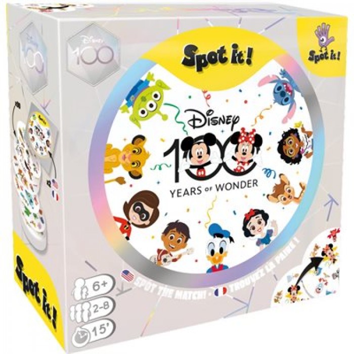 Spot it! / Dobble : Disney 100 (Multilingue)