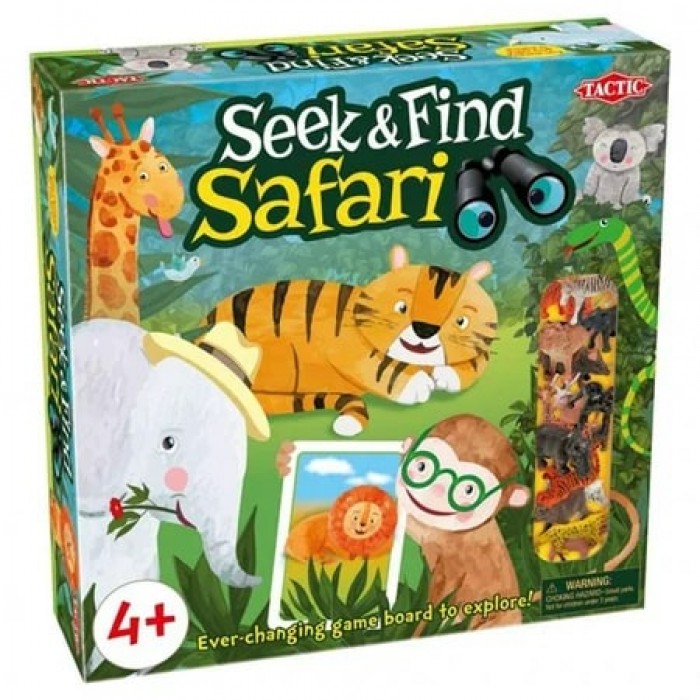 Seek and Find - Safari (Multilingue)
