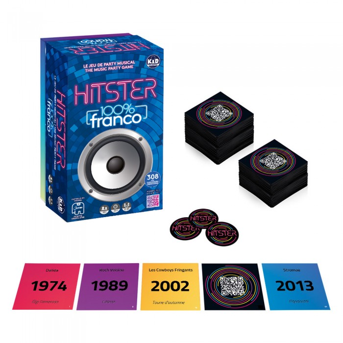 Hitster 100% Franco - Le jeu de party musical