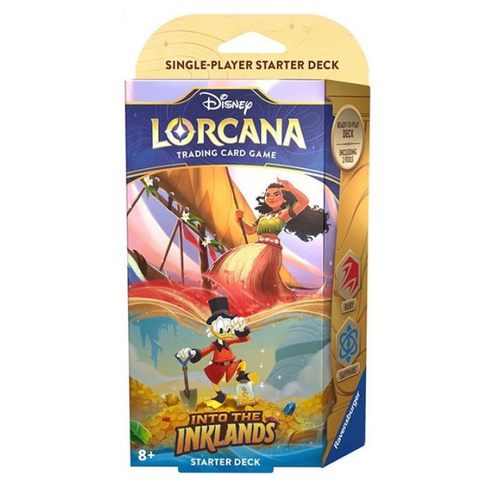 Lorcana - Into The Inklands : Starter Deck Moana / Uncle Scrooge (Anglais) 