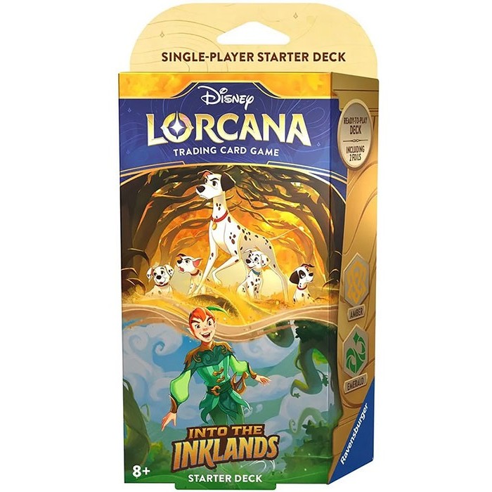 Lorcana - Into The Inklands : Starter Deck Pongo / Peter Pan (Anglais) 