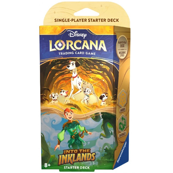 Lorcana - Into the Inklands : Starter Deck Pongo / Peter Pan (français) 