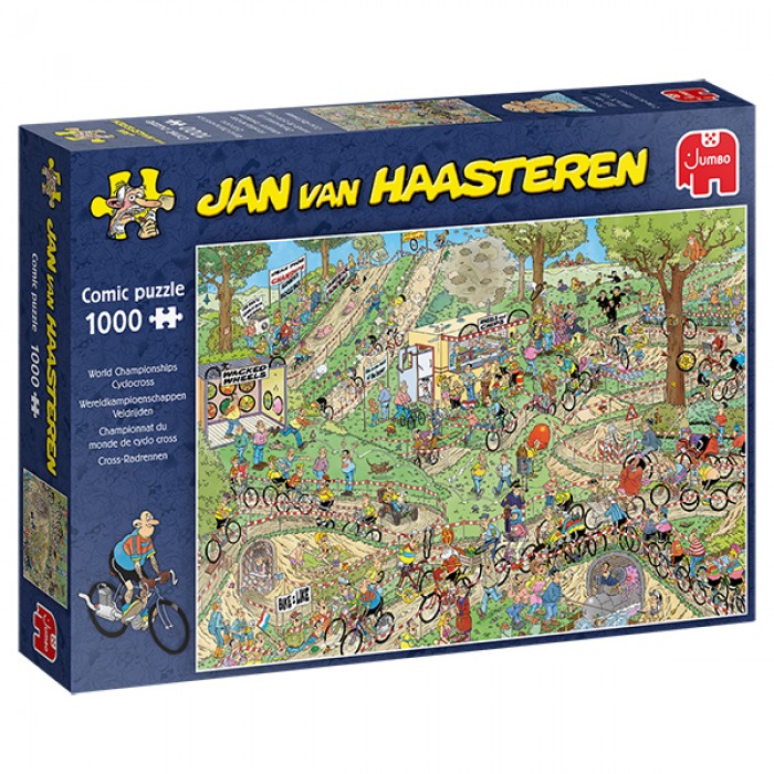 Casse-tête : Championnat du monde de cyclo cross (Jan Van Haasteren) - 1000 pcs - Jumbo
