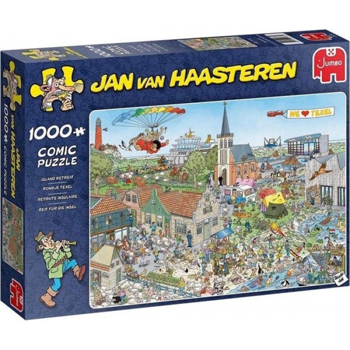 Casse-tête : Retraite insulaire (Jan Van Haasteren) - 1000 pcs - Jumbo