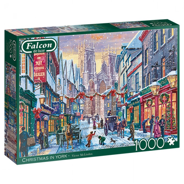 Casse-tête : Christmas In New York - 1000 pcs - Falcon