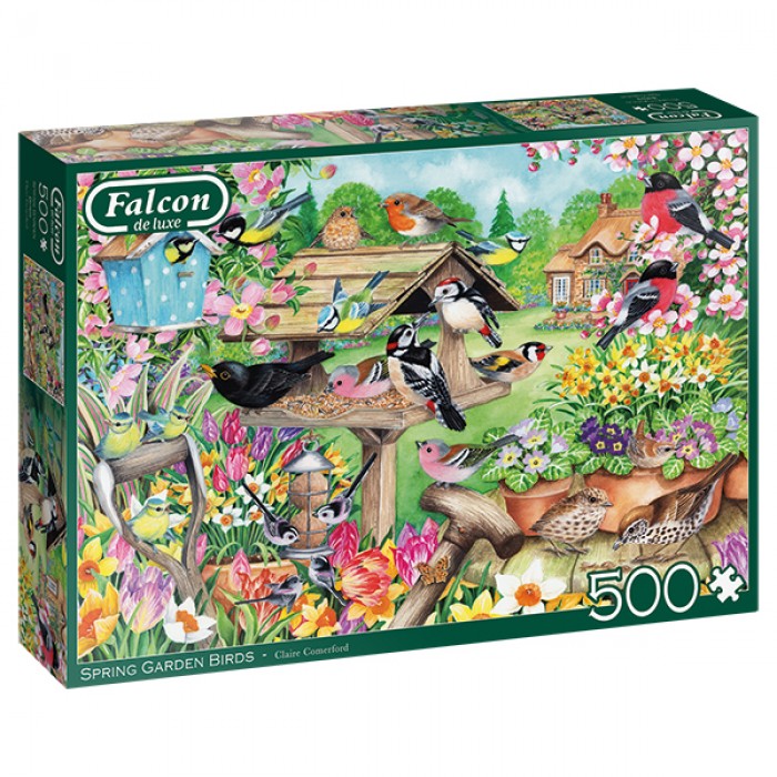 Casse-tête : Spring Garden Birds - 500 pcs - Falcon