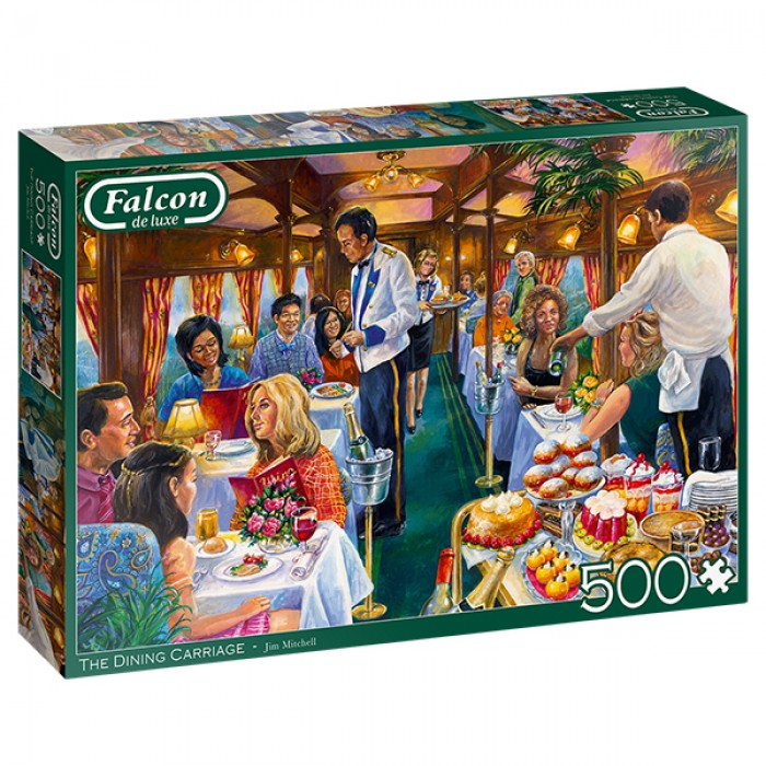 Casse-tête : The Dining Carriage (J. Mitchell) - 500 pcs - Falcon