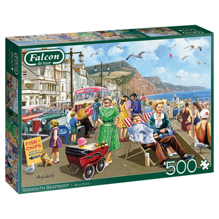 Casse-tête : Sidmouth Seafront (K. Walsh) - 500 pcs - Falcon