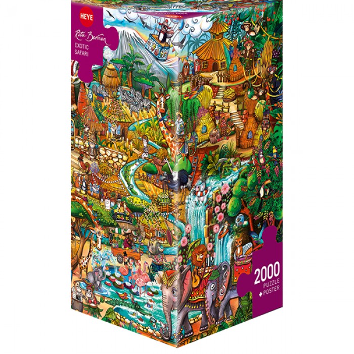 Acheter Puzzle : 2000 pièces - Si les Poissons Pouvaient Marcher -  Ravensburger - Jeux de société - Le Passe Temps