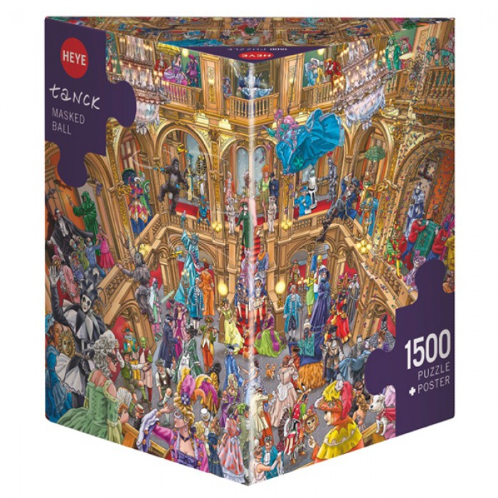 Puzzle chaton automne - 1500 pièces