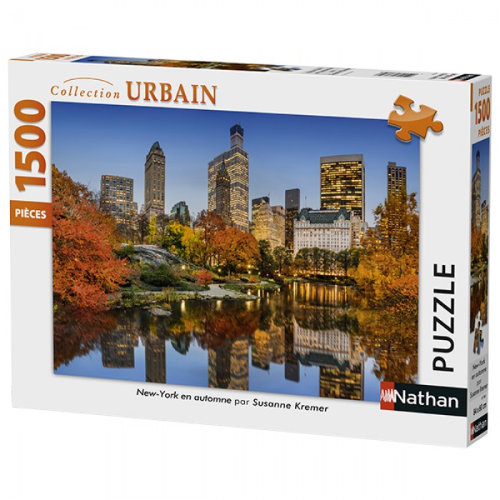 Casse-tête : New-York en automne - 1500 pcs - Nathan