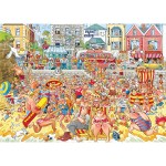 Casse-tête : Wasgij? Retro Original #8 : Marée Haute! (High Tide!)  - 1000 pcs - Jumbo