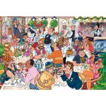 Casse-tête : Wasgij? Mystery #26 : Saint-Valentin! (Date Night!) - 1000 pcs - Jumbo