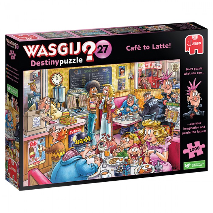 Casse-tête : Wasgij? Destiny #27 : Café to Latte! - 1000 pcs - Jumbo
