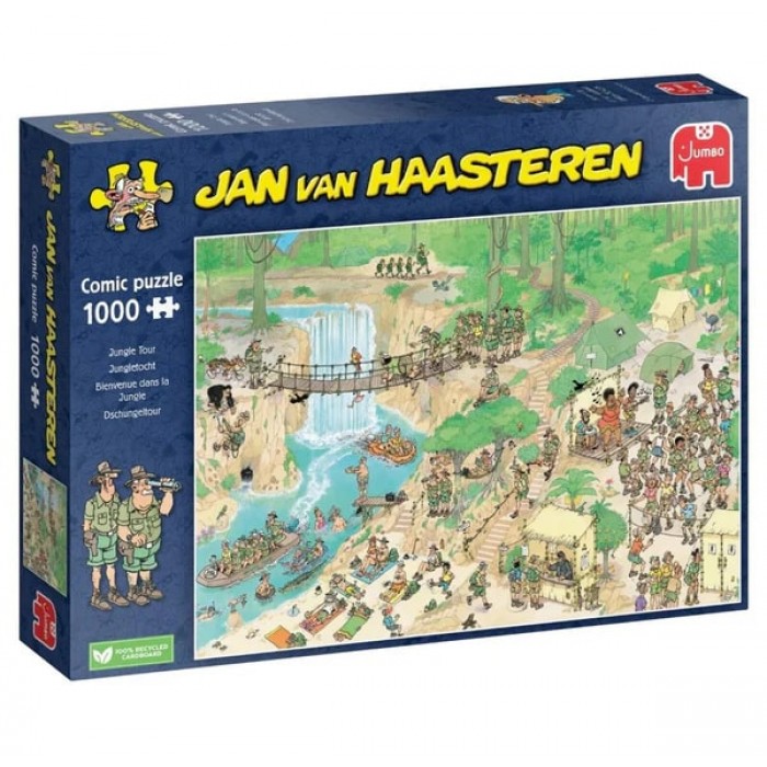 Casse-tête : Bienvenue dans la Jungle (Jan Van Haasteren) - 1000 pcs - Jumbo
