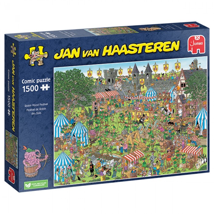 Casse-tête : Festival de Robin des Bois (Jan Van Haasteren) - 1500 pcs - Jumbo