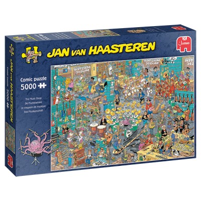 Casse-tête : Le magasin de musique (Jan Van Haasteren) - 5000 pcs - Jumbo
