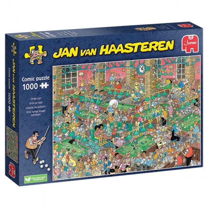 Casse-tête : Jouons au billard! (Jan Van Haasteren) - 1000 pcs - Jumbo