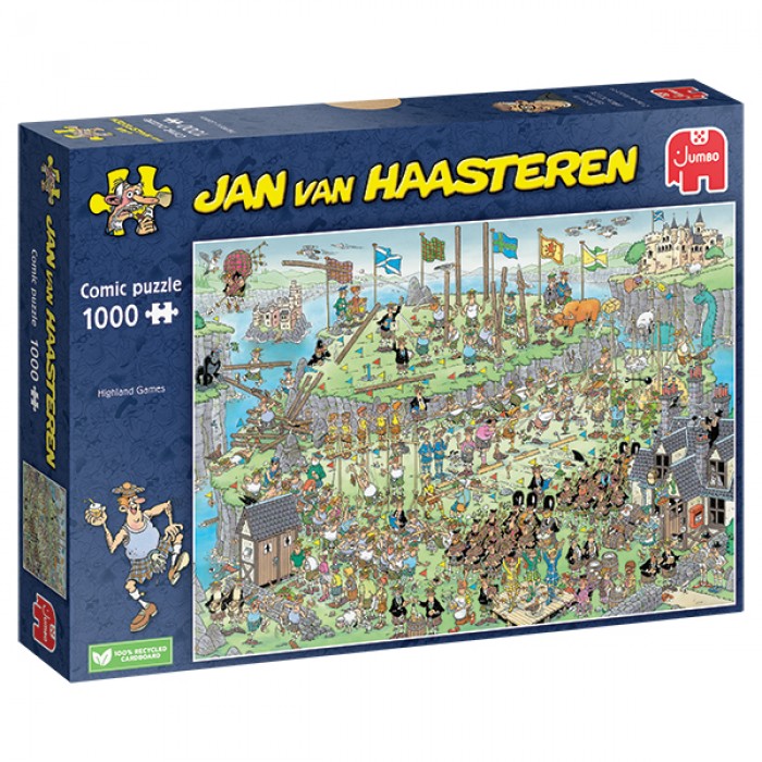 Casse-tête : Highland Games (Jan Van Haasteren) - 1000 pcs - Jumbo