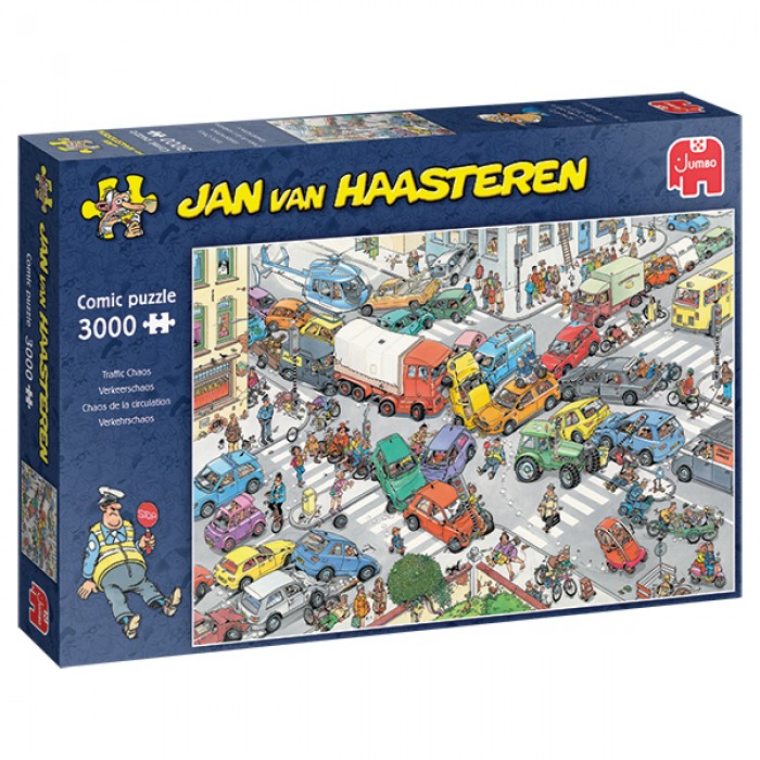 Casse-tête : Chaos de la circulation (Jan Van Haasteren) - 3000 pcs - Jumbo