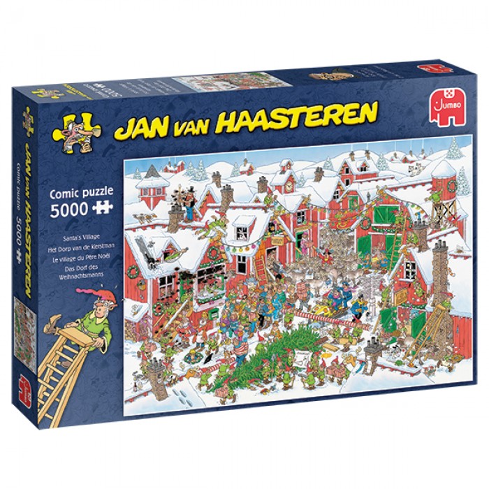 Casse-tête : Le village du Père Noël (Jan Van Haasteren) - 5000 pcs - Jumbo