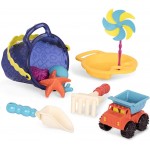 B. Toys : Ensemble de jeu pour la plage - Seau Bleu (Sand Ahoy!)