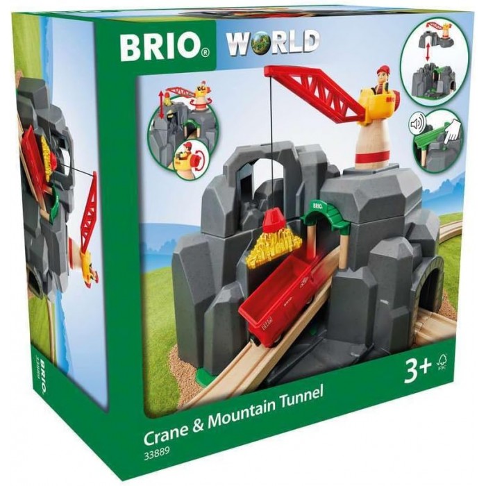 Brio World : Plateforme grue et tunnels multifonctions