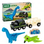Brio World : Train à pile dinosaure