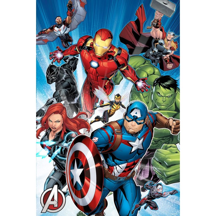 Casse-tête 3D Lenticulaire : Marvel - Avengers - 200 pcs - Prime 3D
