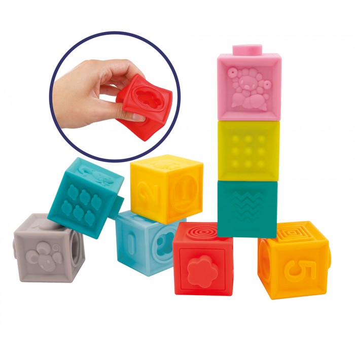 Ludi: Cubes emboîtables 9 pièces