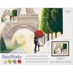 Peinture par numéro PaintWorks : Romance à Paris (14" x 11")
