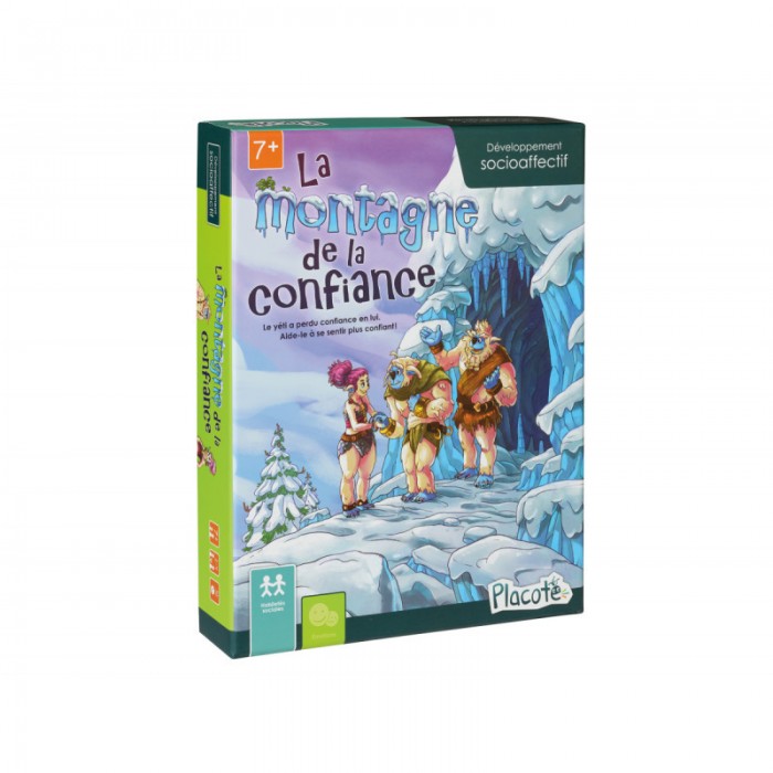 La montagne de la confiance est un jeu de la compagnie québecoise Placote qui a pour objectif le développer l'estime de soi pour les enfants de 7 ans et plus  - Franc Jeu Repentigny