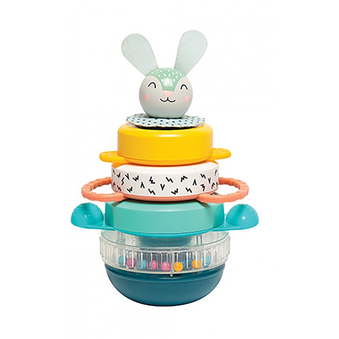 Taf Toys : Hunny Bunny anneaux à empiler