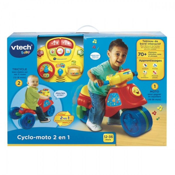 Vtech : Cyclo-moto 2-en-1