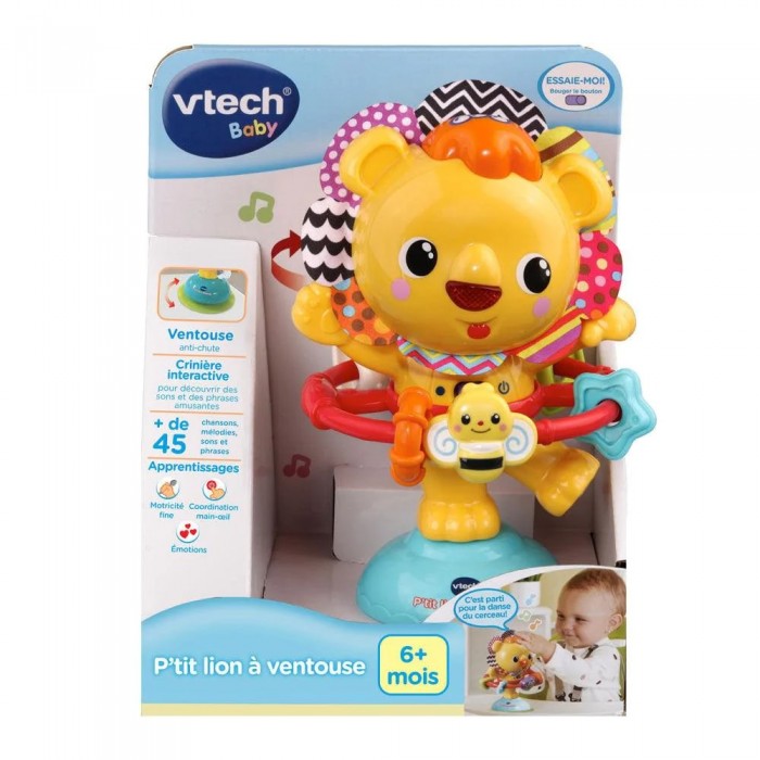 Vtech Baby : P'tit lion à ventouse